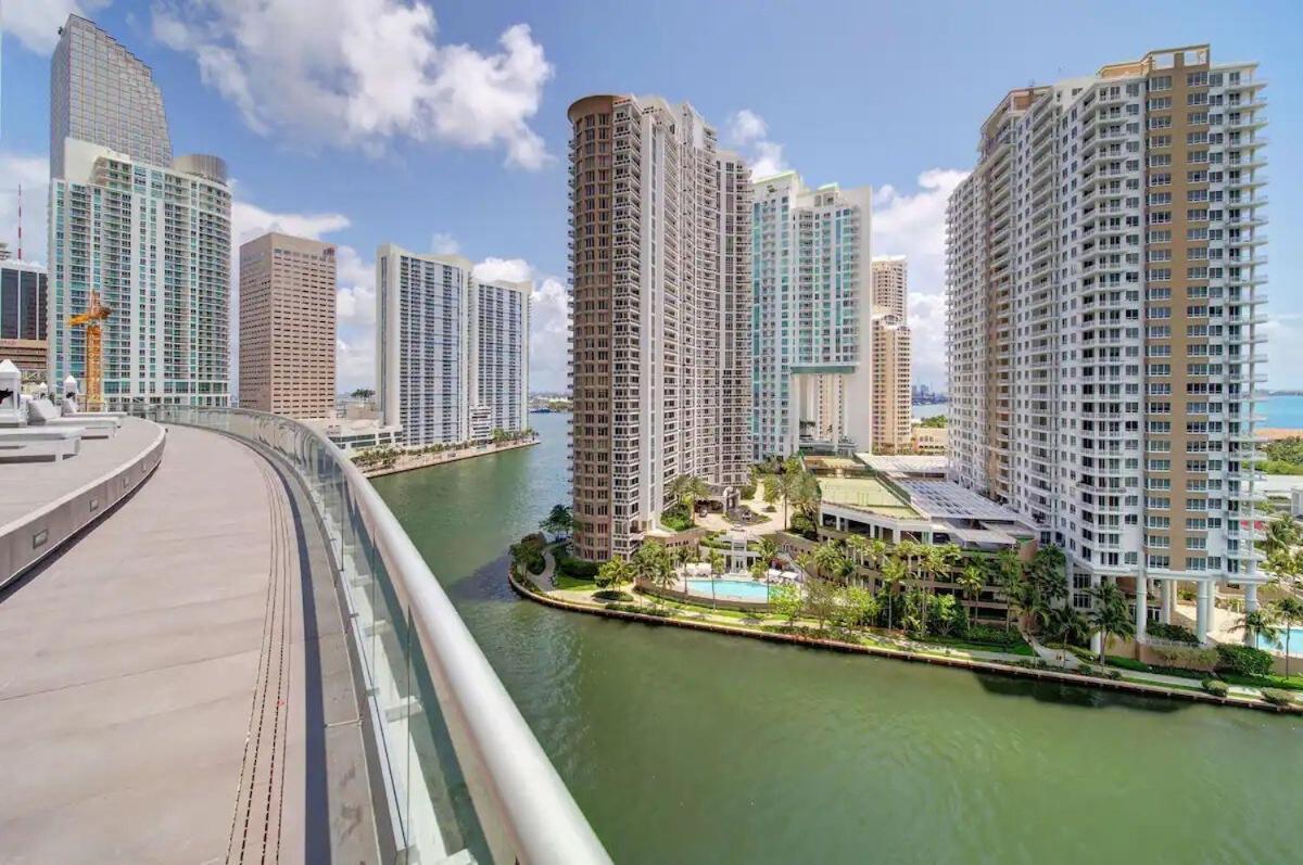 Apartamento Stunning 40th Floor High Ceiling Icon Brickell With Access Miami